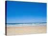 75 Mile Beach with White Sand and Blue Skies, Fraser Island, UNESCO World Heritage Site, Australia-Matthew Williams-Ellis-Stretched Canvas