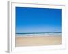 75 Mile Beach with White Sand and Blue Skies, Fraser Island, UNESCO World Heritage Site, Australia-Matthew Williams-Ellis-Framed Photographic Print