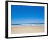 75 Mile Beach with White Sand and Blue Skies, Fraser Island, UNESCO World Heritage Site, Australia-Matthew Williams-Ellis-Framed Photographic Print