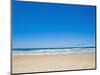 75 Mile Beach with White Sand and Blue Skies, Fraser Island, UNESCO World Heritage Site, Australia-Matthew Williams-Ellis-Mounted Photographic Print