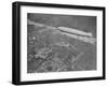 750 Foot Long Graf Zeppelin LZ 127 Flying Above British Capital-null-Framed Photographic Print