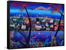 75th Anniversary of Palm Beach, Florida-Herbert Hofer-Framed Stretched Canvas