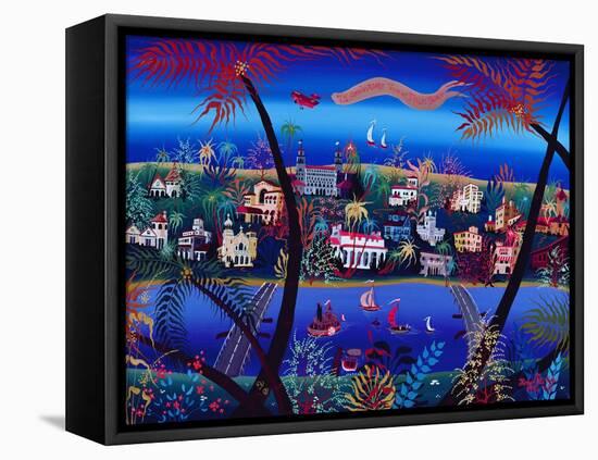 75th Anniversary of Palm Beach, Florida-Herbert Hofer-Framed Stretched Canvas