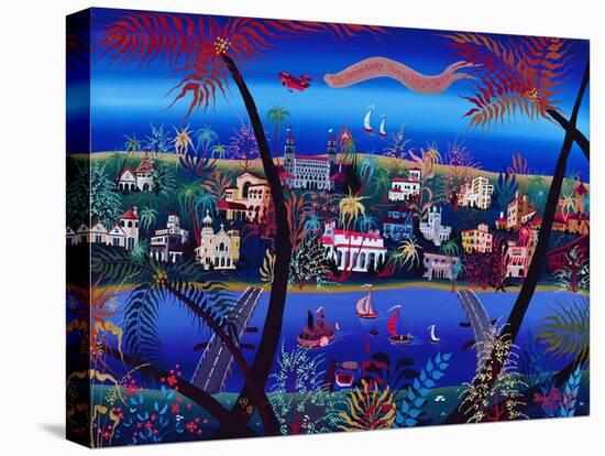 75th Anniversary of Palm Beach, Florida-Herbert Hofer-Stretched Canvas