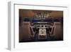 767-400ER digital flight deck-null-Framed Art Print