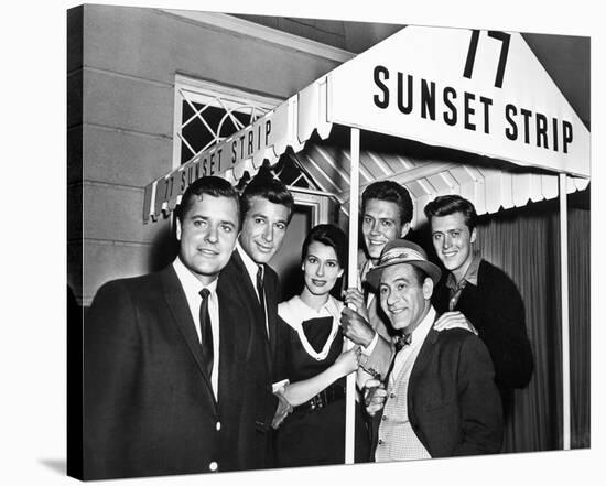 77 Sunset Strip-null-Stretched Canvas