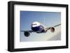 777-300ER Extended Range-null-Framed Art Print