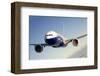 777-300ER Extended Range-null-Framed Art Print