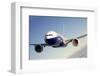 777-300ER Extended Range-null-Framed Art Print