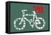 798 Art District Bike-null-Framed Stretched Canvas