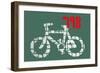 798 Art District Bike-null-Framed Giclee Print