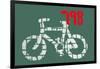 798 Art District Bike-null-Framed Giclee Print