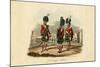 79th or Cameron Highlanders, 1825-Captain Unetts-Mounted Giclee Print