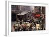 7th Avenue (Near the Intersection with 34th Street), New York, New York, 1960-Walter Sanders-Framed Photographic Print