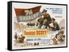 7th Cavalry, UK Movie Poster, 1956-null-Framed Stretched Canvas