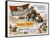 7th Cavalry, UK Movie Poster, 1956-null-Framed Stretched Canvas