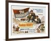 7th Cavalry, UK Movie Poster, 1956-null-Framed Art Print