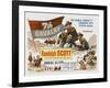 7th Cavalry, UK Movie Poster, 1956-null-Framed Art Print