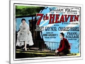 7th Heaven, (AKA Seventh Heaven), from Left, Janet Gaynor, Charles Farrell, 1927-null-Stretched Canvas