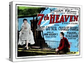 7th Heaven, (AKA Seventh Heaven), from Left, Janet Gaynor, Charles Farrell, 1927-null-Stretched Canvas