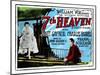 7th Heaven, (AKA Seventh Heaven), from Left, Janet Gaynor, Charles Farrell, 1927-null-Mounted Art Print