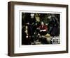 7th Heaven, (AKA Seventh Heaven), from Left, Janet Gaynor, Charles Farrell, Emile Chautard, 1927-null-Framed Art Print