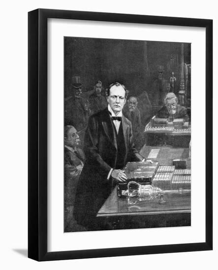 7th May, the Meeting of the House of Commons, Westminster, London, 1910-Ralph Cleaver-Framed Giclee Print