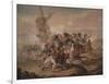 7th Queen's Own Hussars under Sir Edward Kerrison, Charging the French at Quatre Bras, 1818-Denis Dighton-Framed Giclee Print