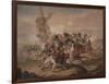 7th Queen's Own Hussars under Sir Edward Kerrison, Charging the French at Quatre Bras, 1818-Denis Dighton-Framed Giclee Print