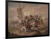 7th Queen's Own Hussars under Sir Edward Kerrison, Charging the French at Quatre Bras, 1818-Denis Dighton-Framed Giclee Print