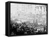 7th Regiment, New York National Guard, Dewey Land Parade-null-Framed Stretched Canvas