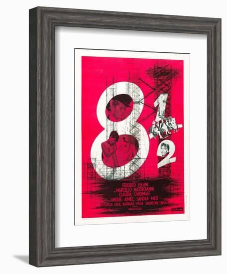 8 1/2 (aka Eight and a Half)-null-Framed Art Print