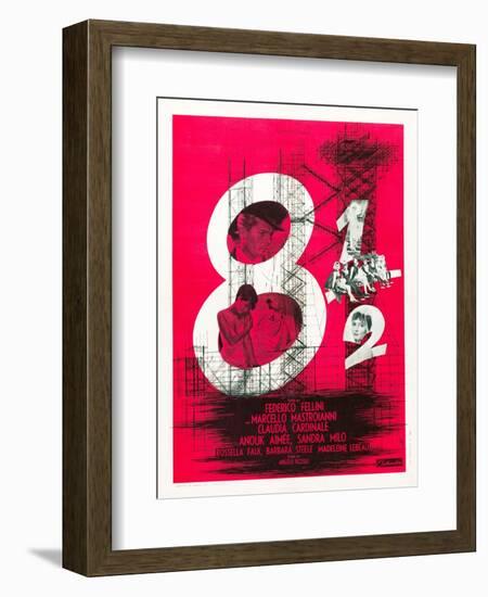 8 1/2 (aka Eight and a Half)-null-Framed Art Print