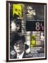 8 1/2, French poster, Marcello Mastroianni, 1963-null-Framed Art Print