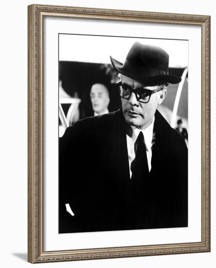 8 1/2, Marcello Mastroianni, 1963-null-Framed Photo