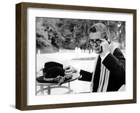 8 1/2, Marcello Mastroianni, 1963-null-Framed Photo