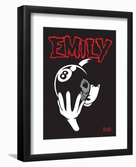 8-Ball-Emily the Strange-Framed Premium Photographic Print