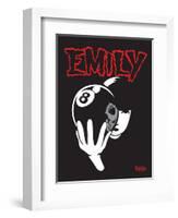 8-Ball-Emily the Strange-Framed Premium Photographic Print