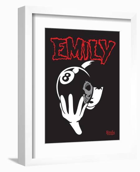 8-Ball-Emily the Strange-Framed Premium Photographic Print