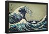 8-Bit Art Great Wave-null-Framed Poster