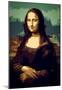 8-Bit Art Mona Lisa-null-Mounted Poster
