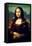 8-Bit Art Mona Lisa-null-Framed Stretched Canvas