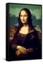 8-Bit Art Mona Lisa-null-Framed Stretched Canvas