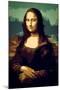 8-Bit Art Mona Lisa-null-Mounted Art Print