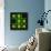 8-Bit Pixel Art Tic Tac Toe Game - Winning Position-wongstock-Art Print displayed on a wall