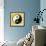 8-Bit Pixel-Art Yin Yang Symbol-wongstock-Framed Art Print displayed on a wall