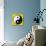 8-Bit Pixel-Art Yin Yang Symbol-wongstock-Mounted Art Print displayed on a wall