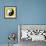 8-Bit Pixel-Art Yin Yang Symbol-wongstock-Framed Art Print displayed on a wall