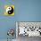 8-Bit Pixel-Art Yin Yang Symbol-wongstock-Stretched Canvas displayed on a wall