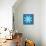 8-Bit Pixel Crystalline Snowflake-wongstock-Mounted Art Print displayed on a wall